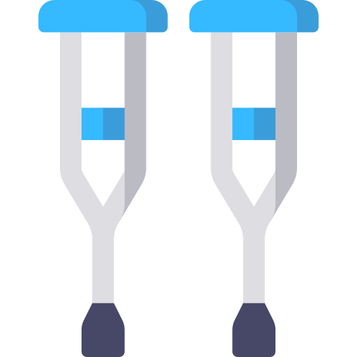 béquilles Icône gratuit béquilles Icône gratuit