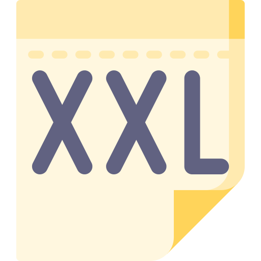 xxl icono gratis