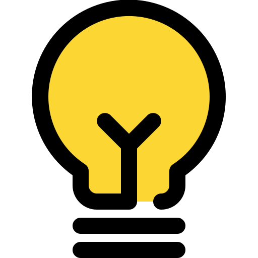 Light bulb free icon Light bulb free icon