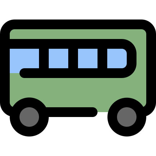 Ônibus grátis ícone Ônibus grátis ícone