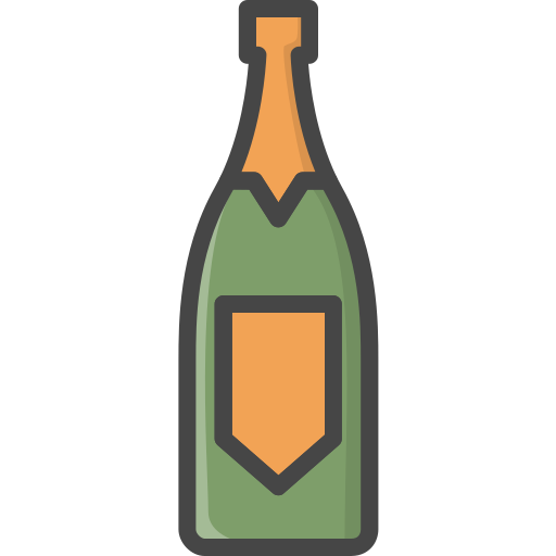 Champagne Generic Outline Color icon