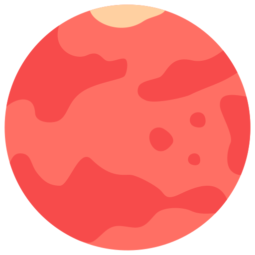 Planet Victoruler Flat icon