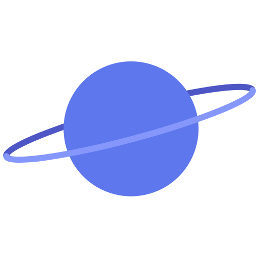 Planet Victoruler Flat icon