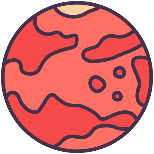 Planet Victoruler Linear Colour icon