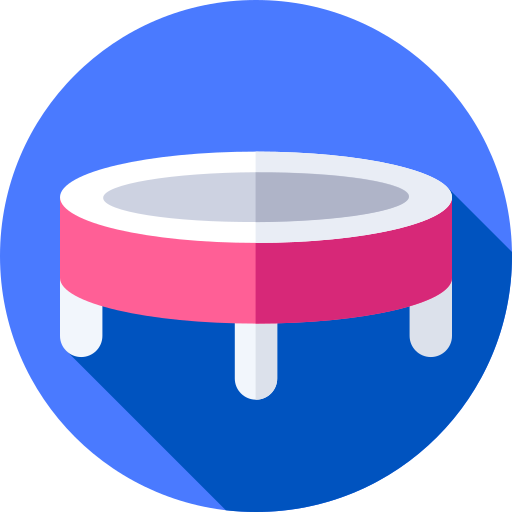 trampolín icono gratis