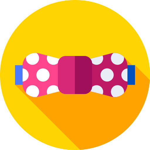 corbata de moño icono gratis