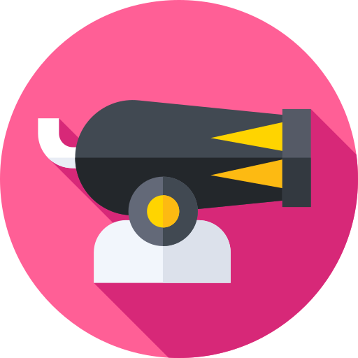 Пушка бесплатно иконка Пушка бесплатно иконка