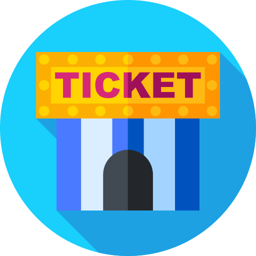 Билетная касса бесплатно иконка