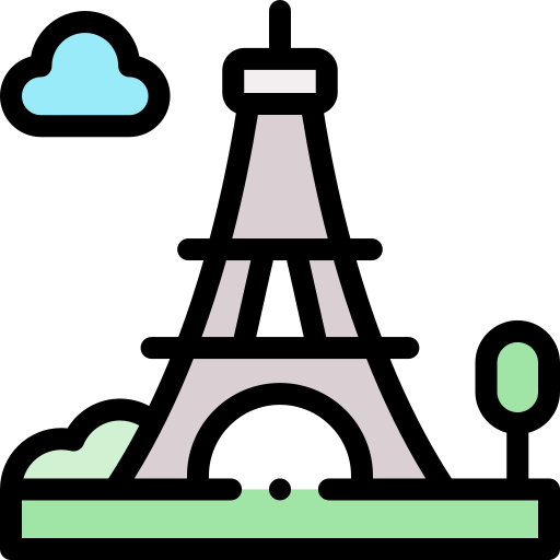 torre eiffel icono gratis