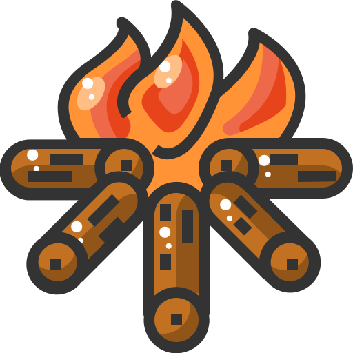 Костер бесплатно иконка