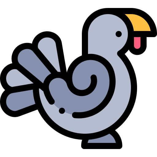 pavo icono gratis