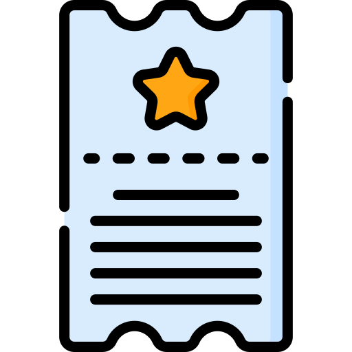 Ticket free icon Ticket free icon