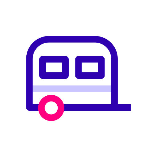 autocaravana icono gratis