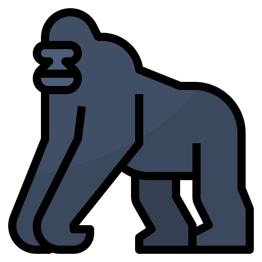 Gorilla - Free animals icons