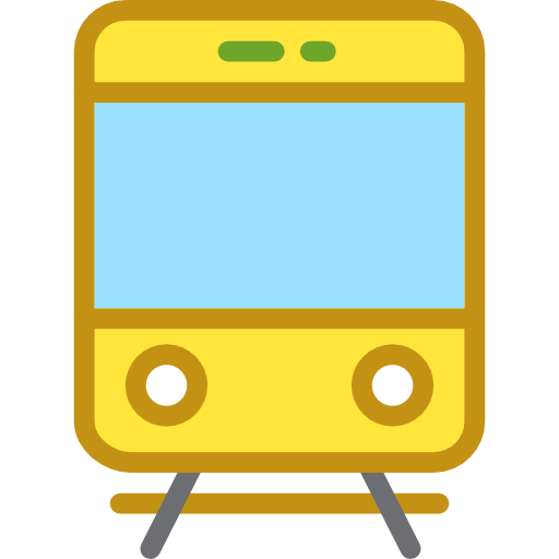 tranvía icono gratis