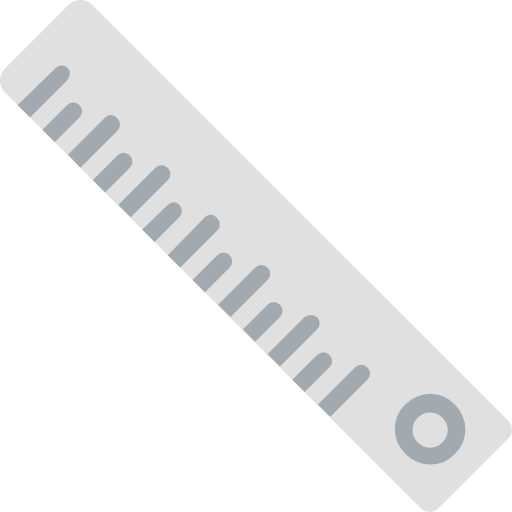 Ruler free icon Ruler free icon