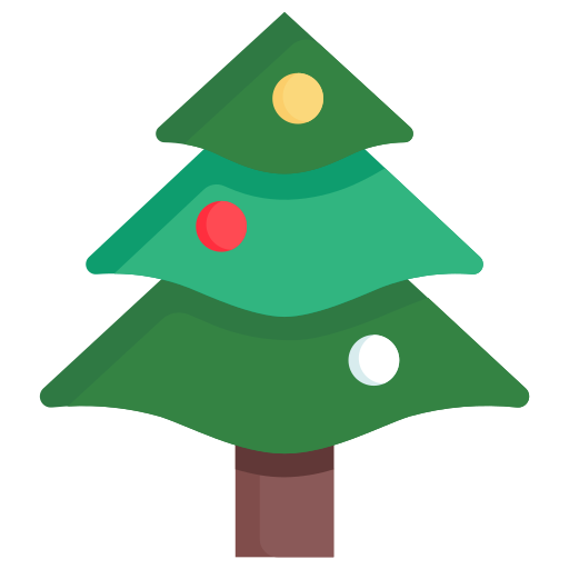 árbol de navidad icono gratis