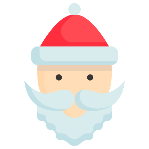 papá noel icono gratis