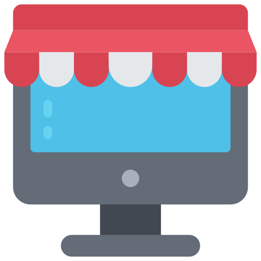 Online store free icon Online store free icon