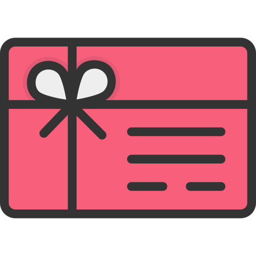 Gift voucher - Free commerce and shopping icons