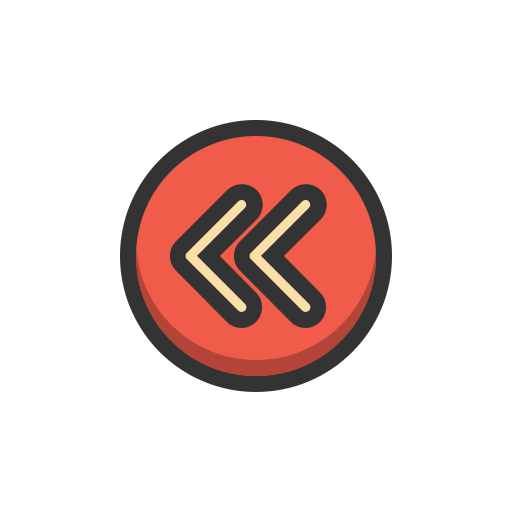 rebobinar icono gratis