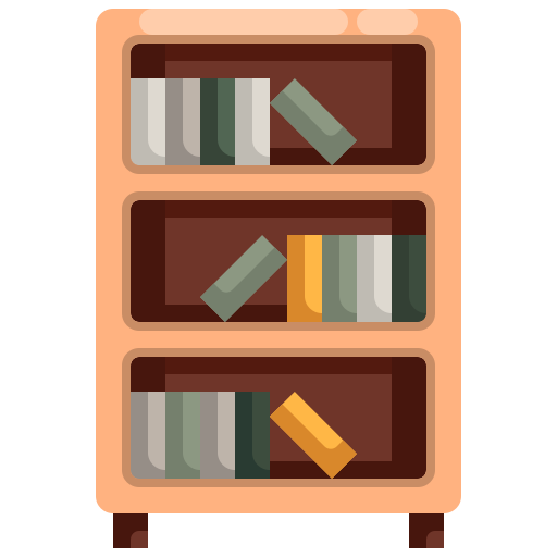 bücherregal kostenlos Icon bücherregal kostenlos Icon