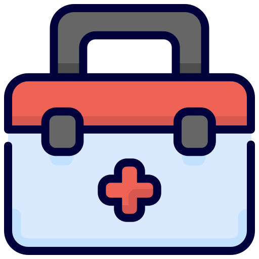 First aid kit Generic Outline Color icon