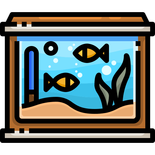 Fish tank - Free animals icons