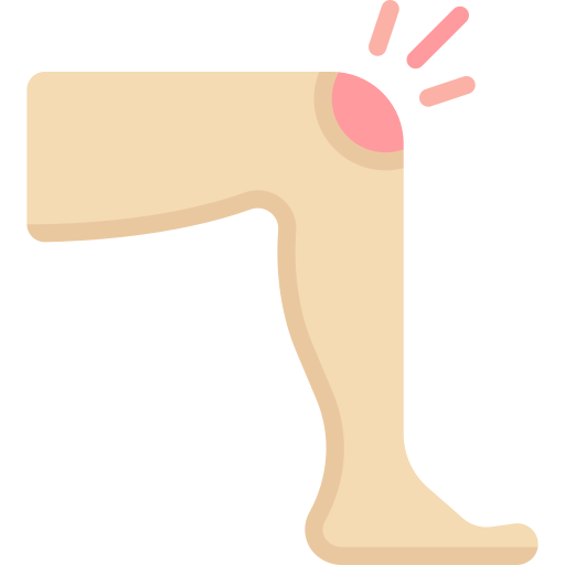 rodilla icono gratis