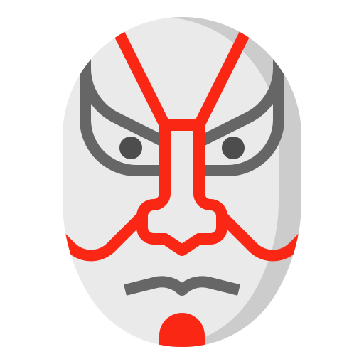 kabuki icono gratis