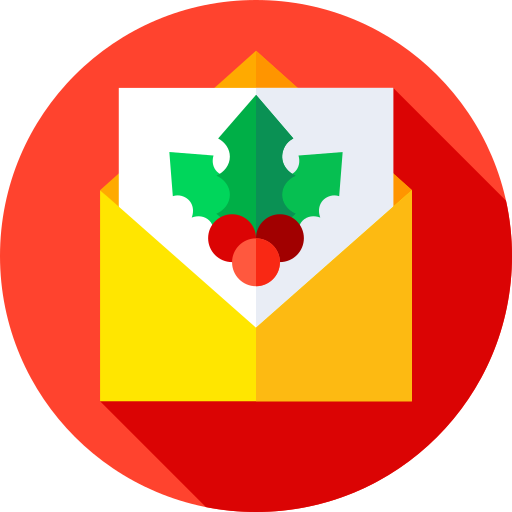 tarjeta de navidad icono gratis