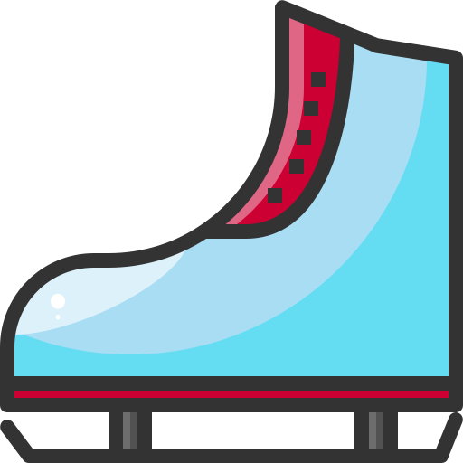 patin à glace Icône gratuit