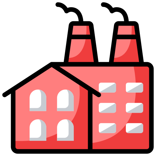 Factory Generic Outline Color icon