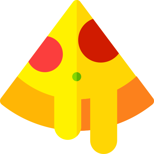 porción de pizza icono gratis