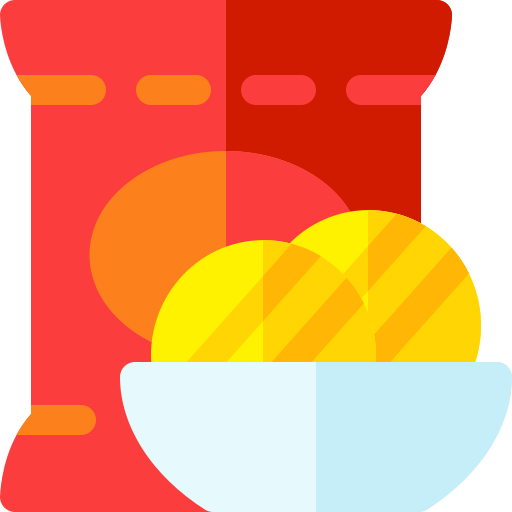 Potato chips Special Flat icon