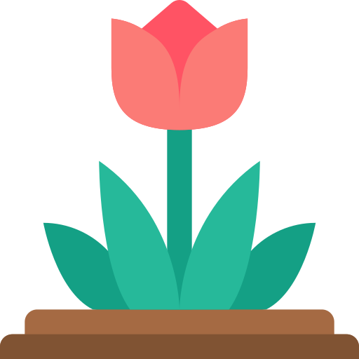 tulipe Icône gratuit tulipe Icône gratuit
