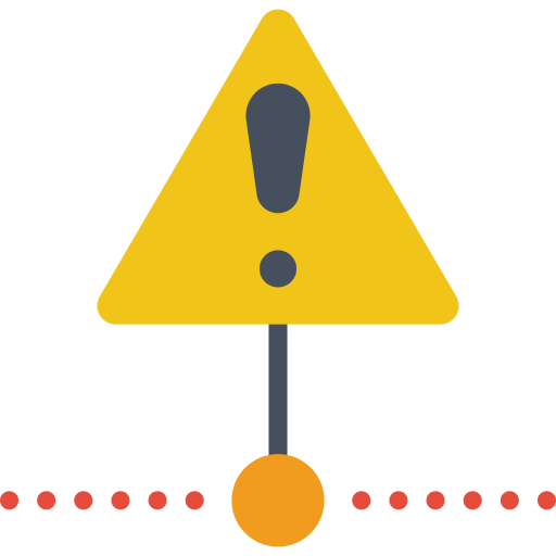 Warning free icon Warning free icon