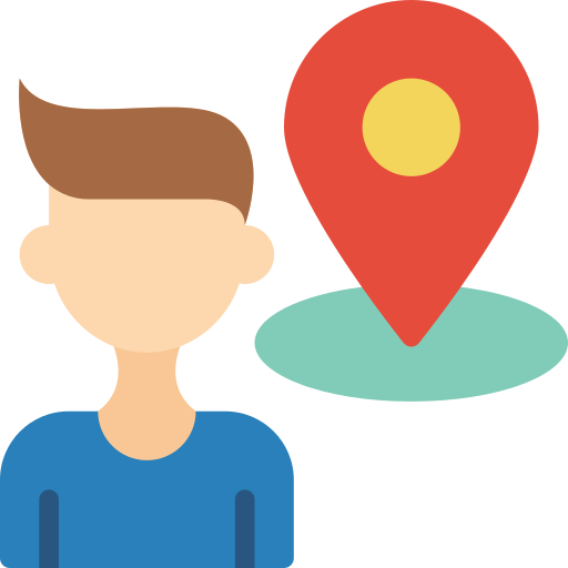 localización icono gratis