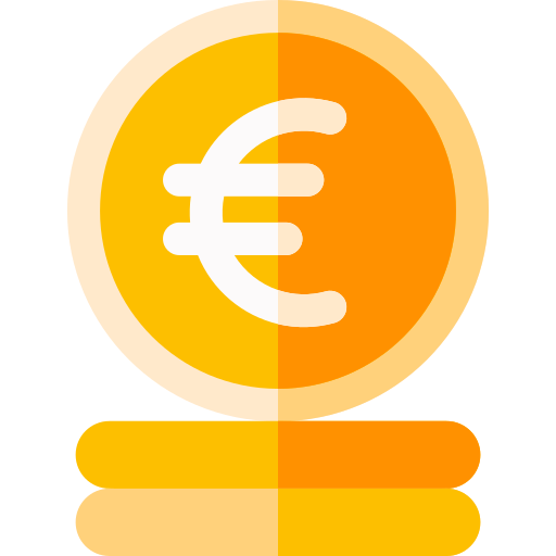 euro icono gratis