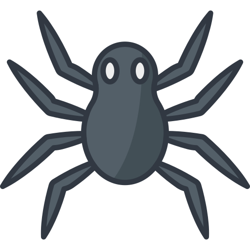 Spider Generic Outline Color icon