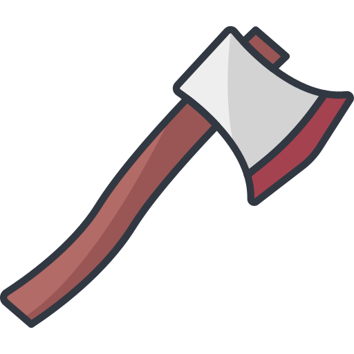 Axe Generic Outline Color icon