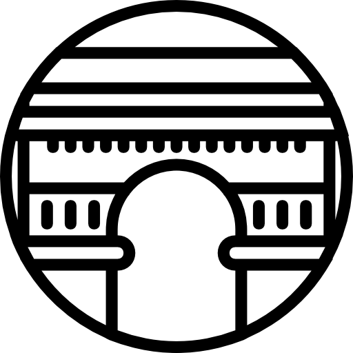 arco del triunfo icono gratis