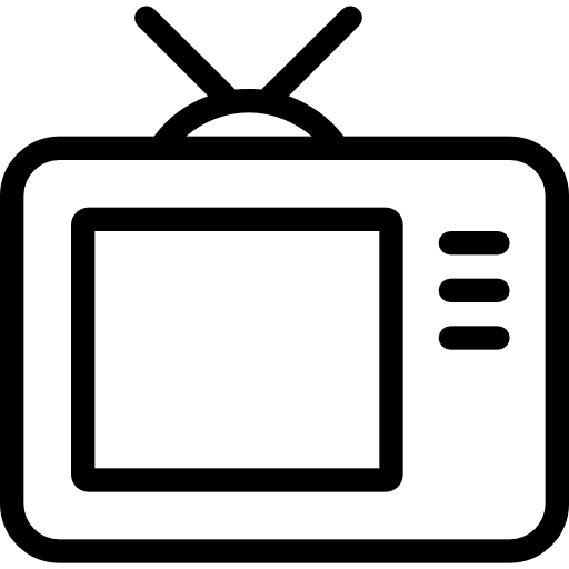 televisión icono gratis