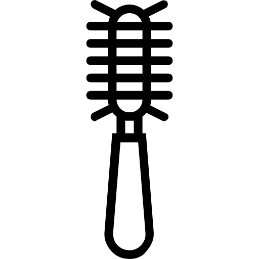 cepillo de pelo icono gratis