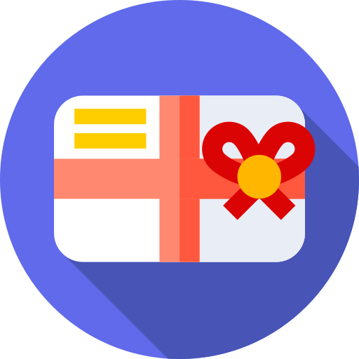 tarjeta de regalo icono gratis