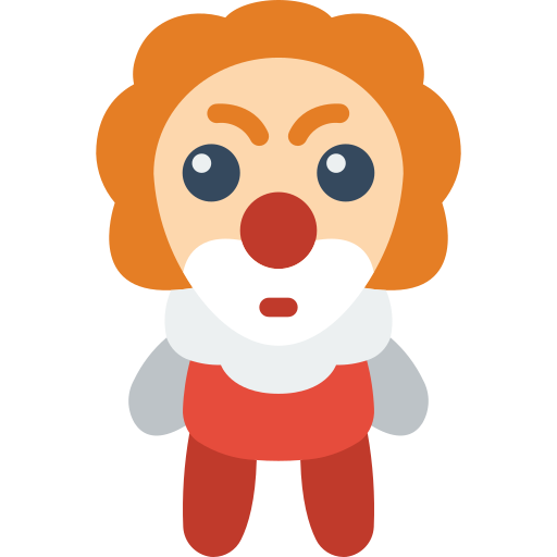 payaso icono gratis