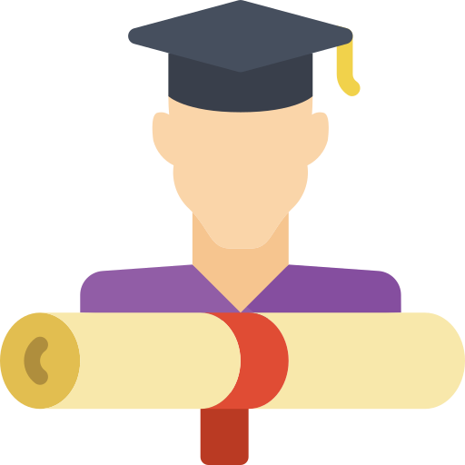 graduado icono gratis