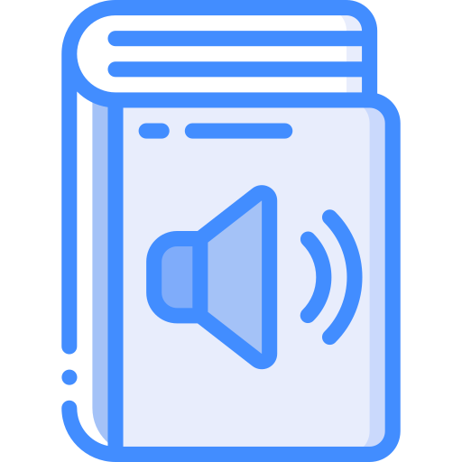 audio libro icono gratis