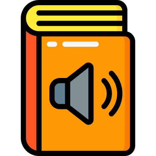 audio libro icono gratis