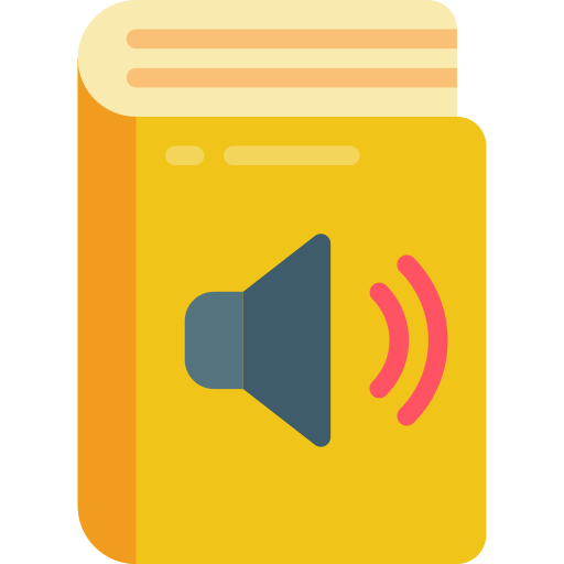 audio libro icono gratis